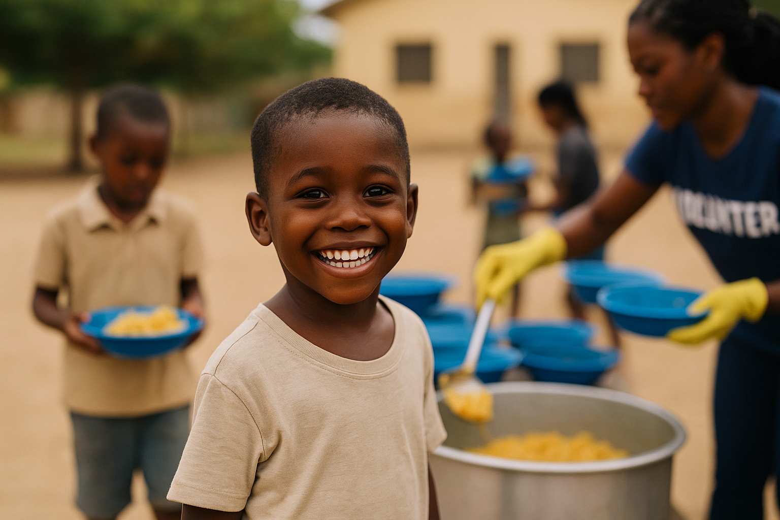 Children and families supported by Venunye Foundation