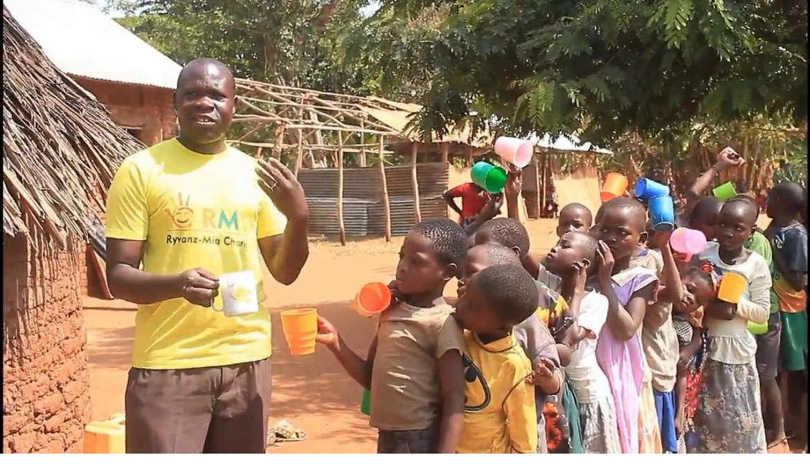 Children dancing