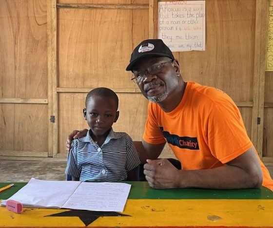 Founder with a learner